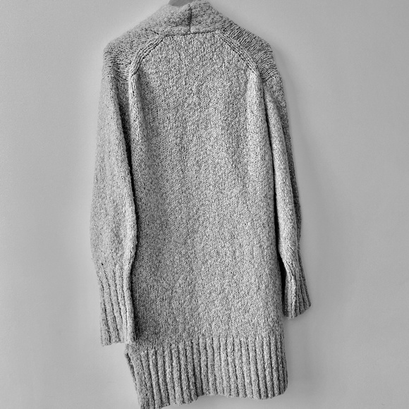 ALL SAINTS Alicia Oversized Long Cardigan in Grey - Size Small - NEW - Picture 7 of 8